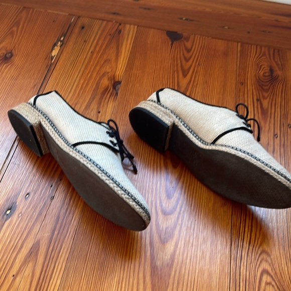 Tory Burch Cream and Black Espadrilles - Picture 8 of 8